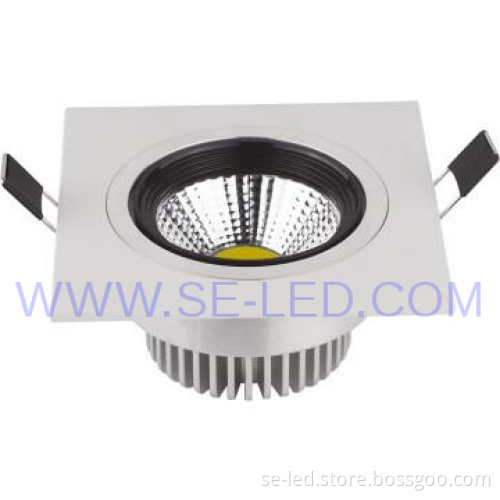 Square newest cob ceiling led light
